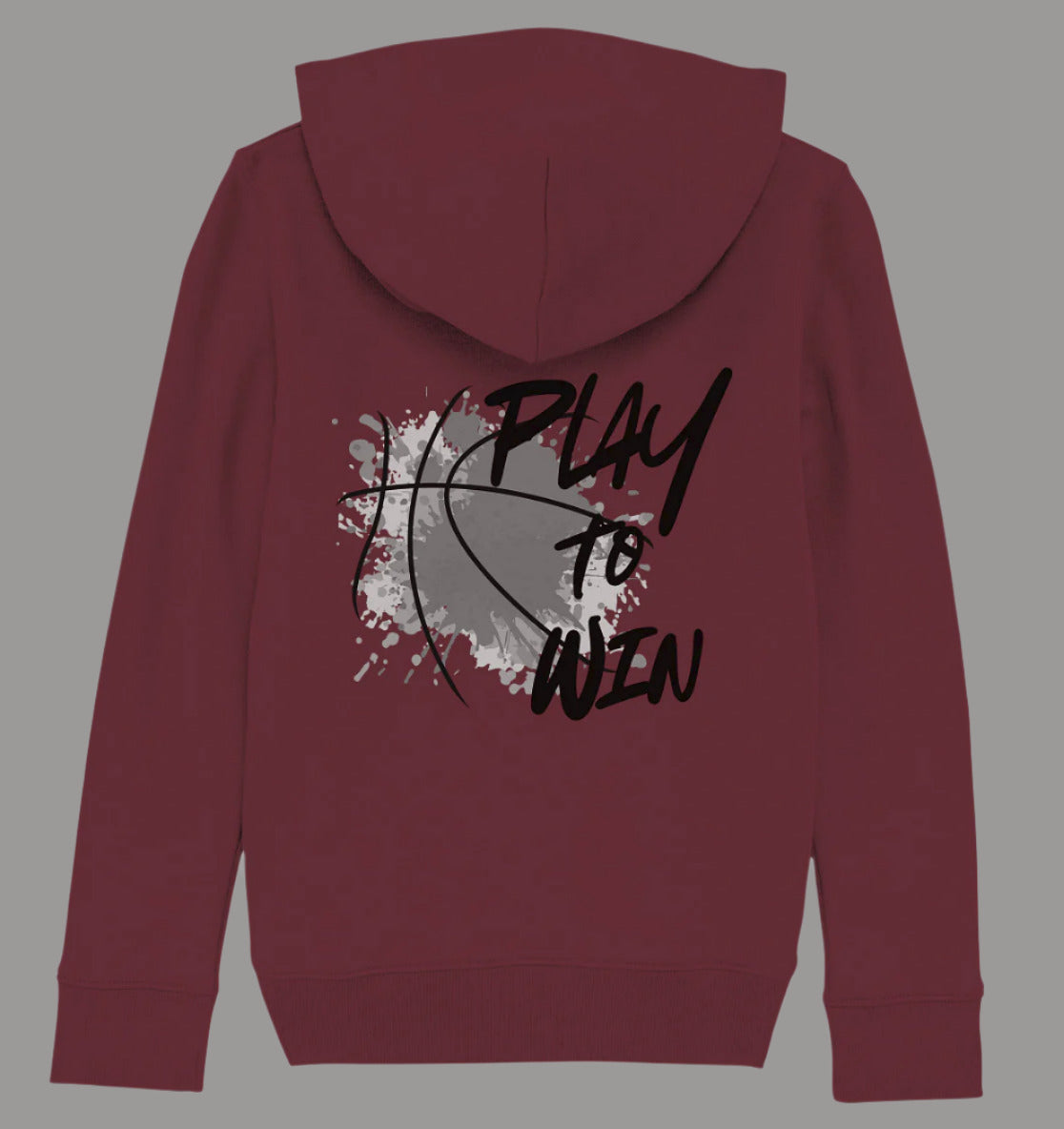 Kids Organic Hoodie Play To Win
