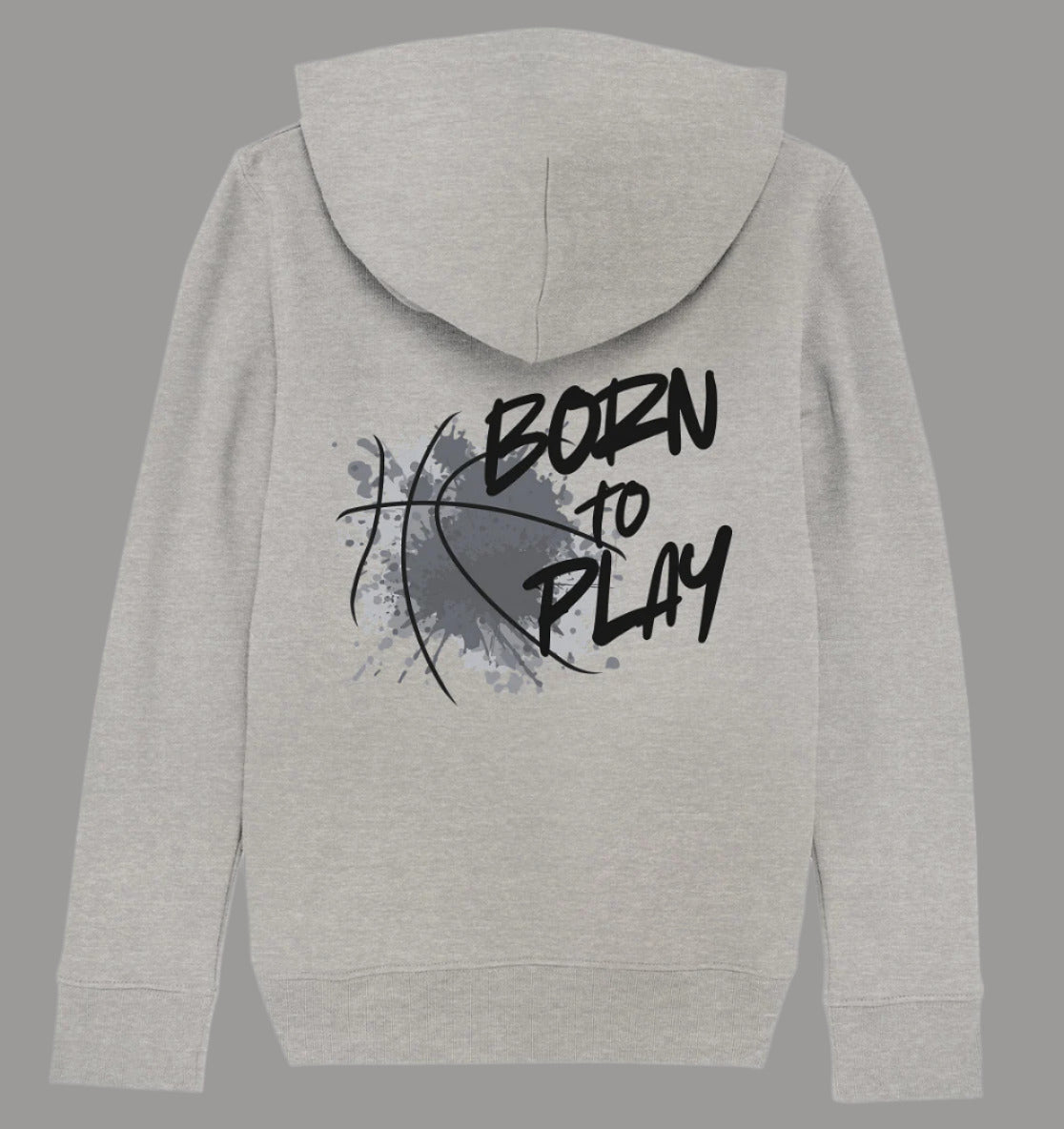 Sweat à capuche bio pour enfants Born To Play