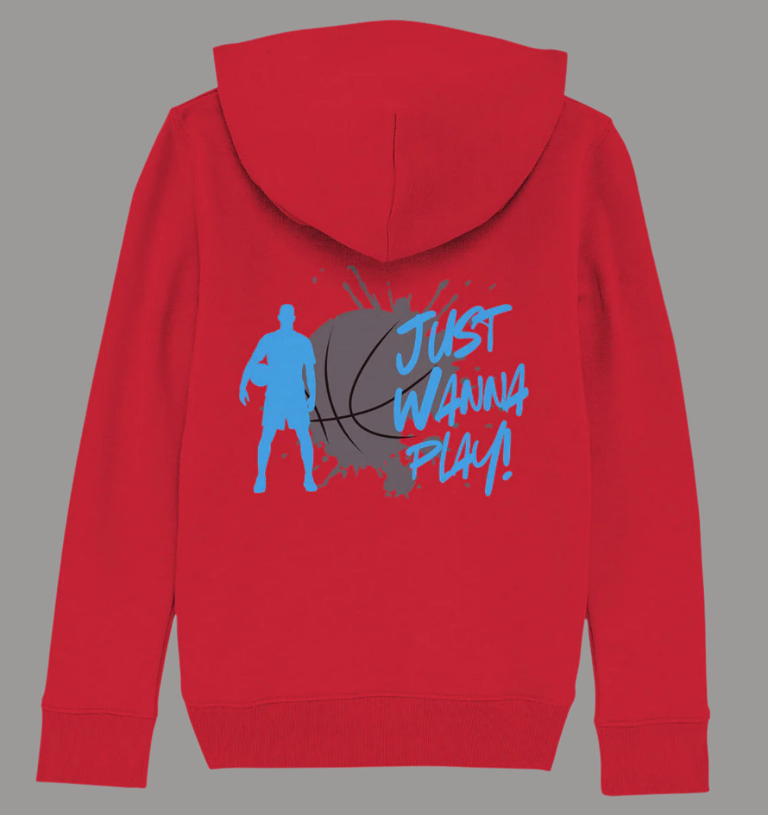 Sweat à capuche bio pour garçon Just Wanna Play
