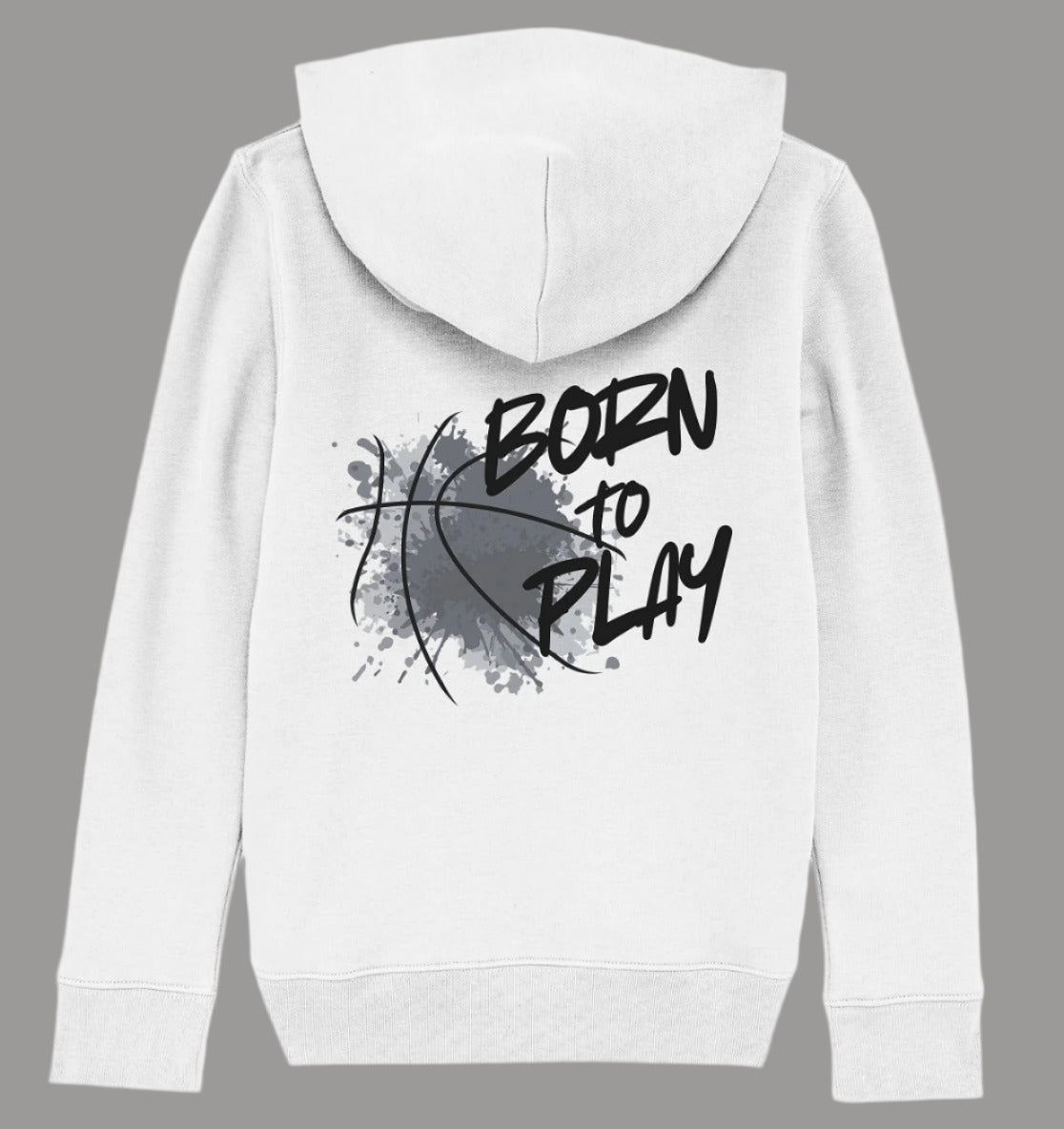 Sweat à capuche bio pour enfants Born To Play