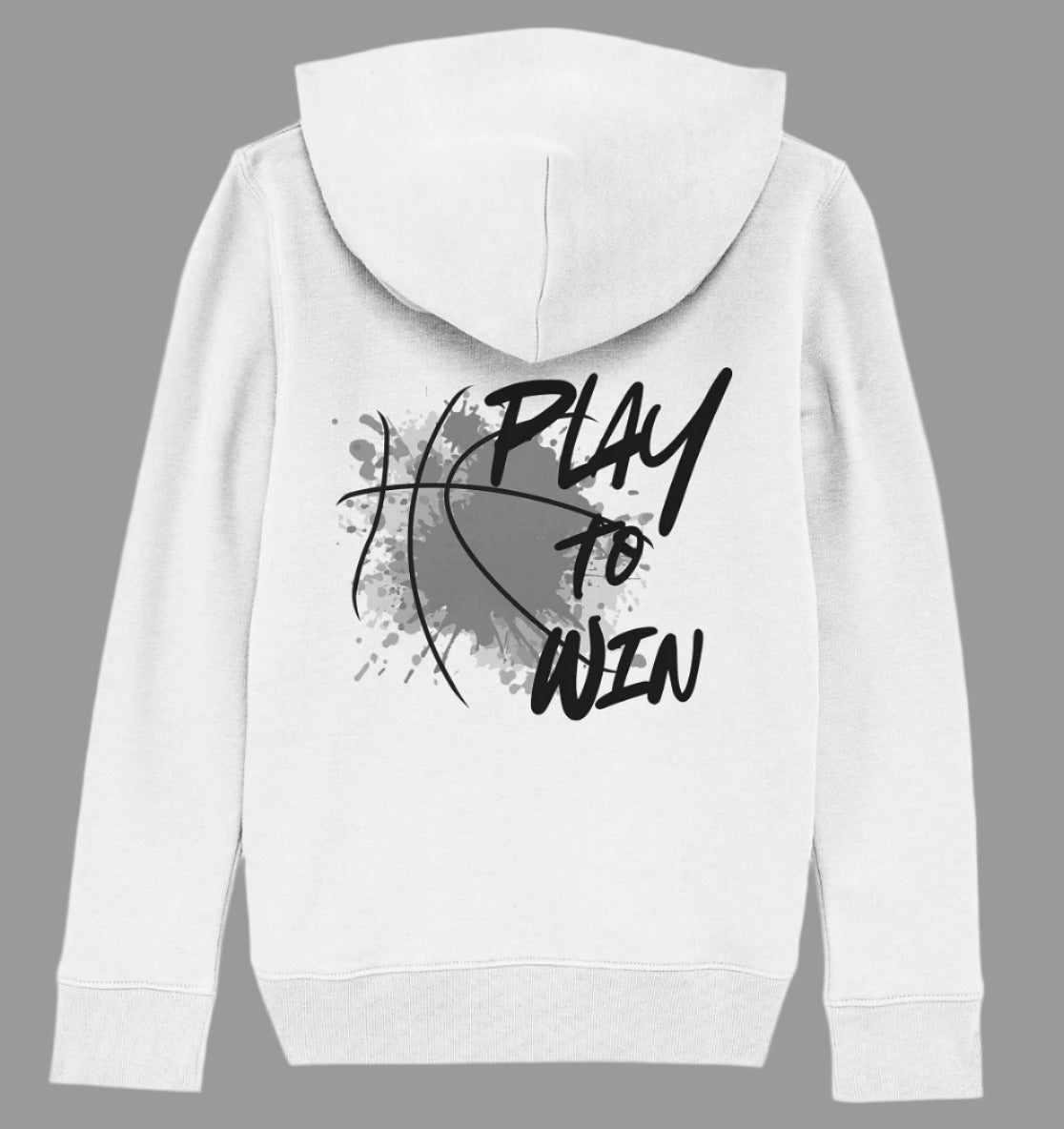 Kids Organic Hoodie Play To Win