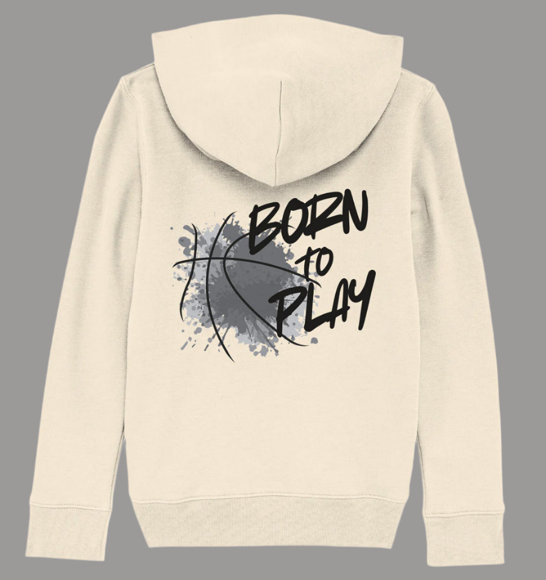 Sweat à capuche bio pour enfants Born To Play