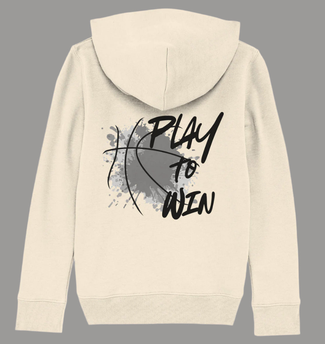 Kids Organic Hoodie Play To Win
