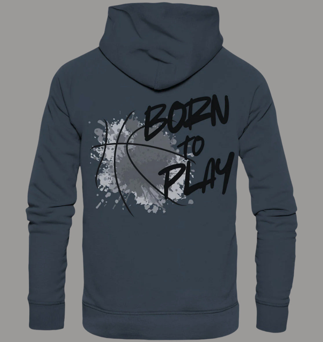 Sweat à capuche bio Born To Play