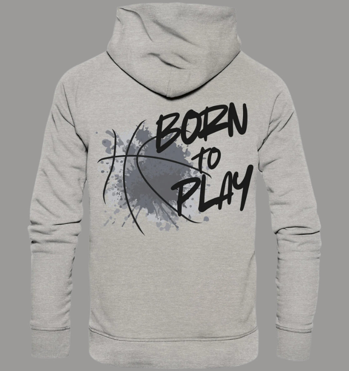 Sweat à capuche bio Born To Play