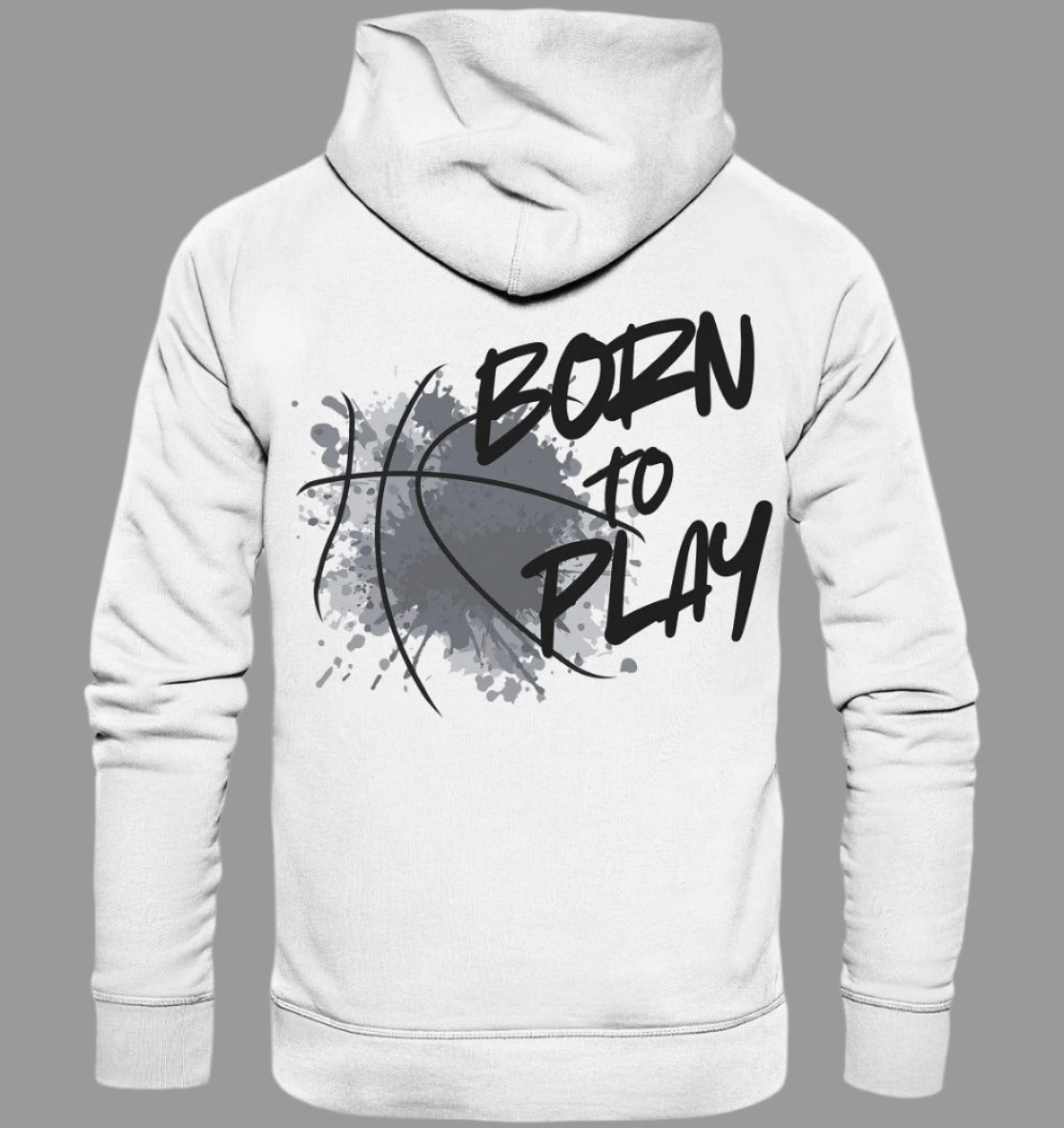 Sweat à capuche bio Born To Play