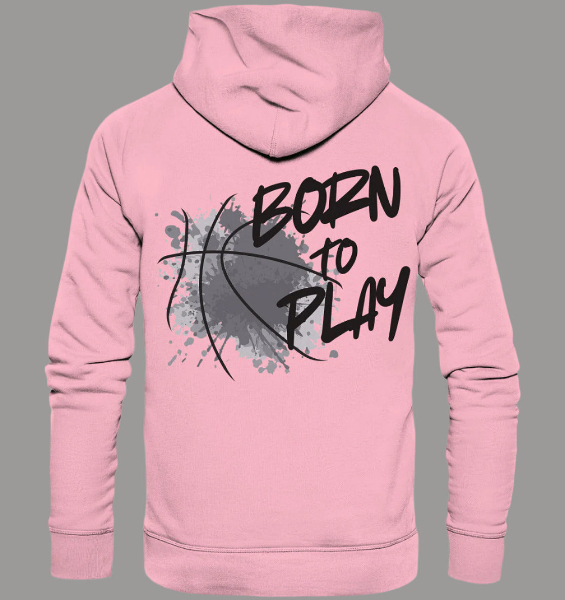 Sweat à capuche bio Born To Play