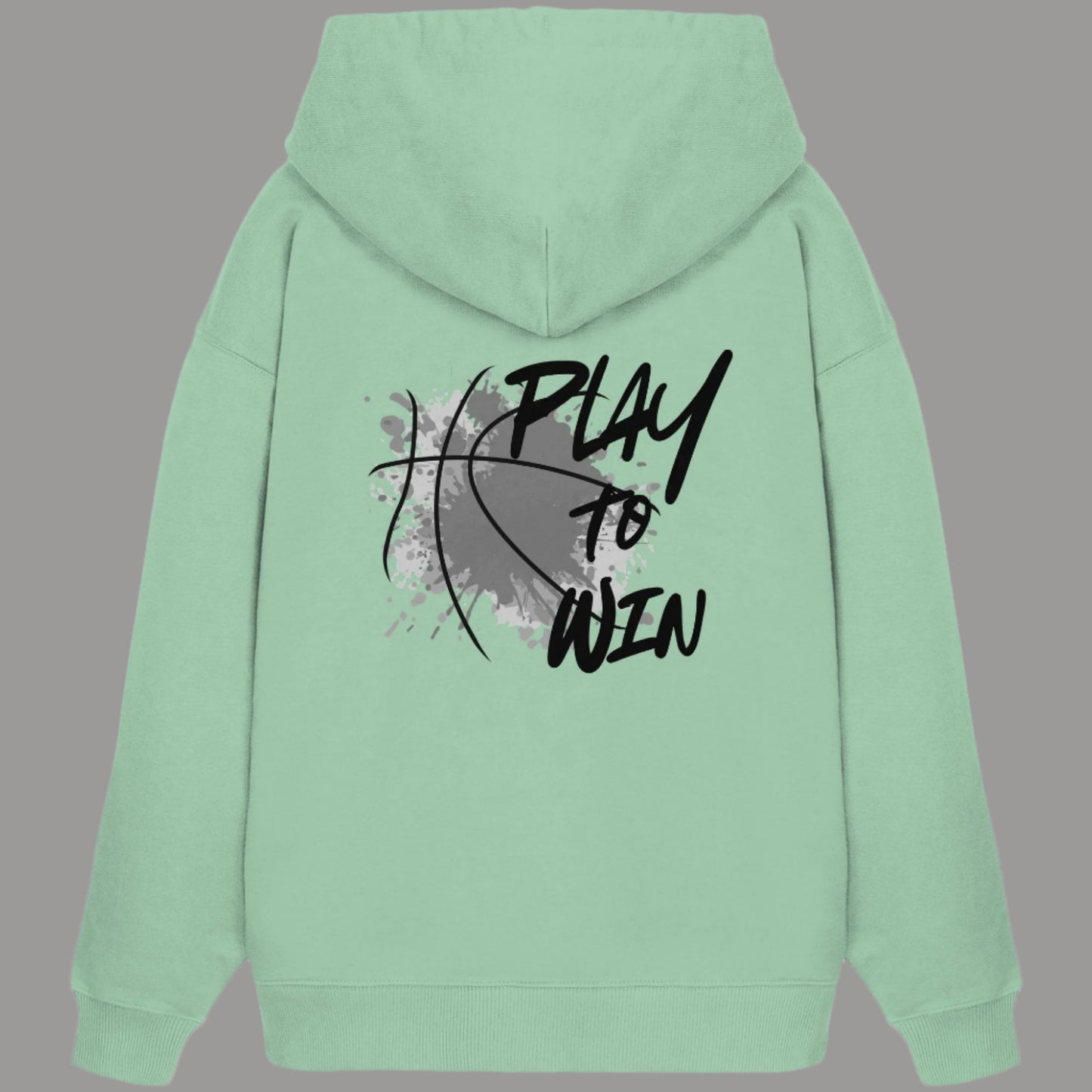 Organic Oversized Hoodie Play To Win