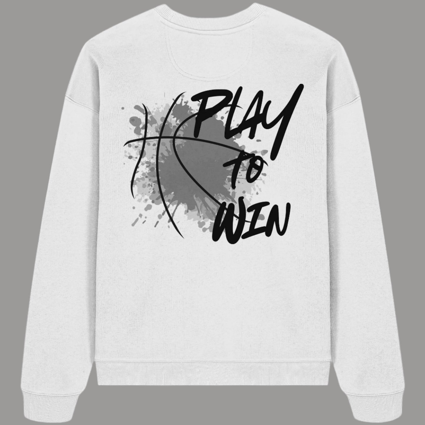 Organic Oversized Sweatshirt Play To Win