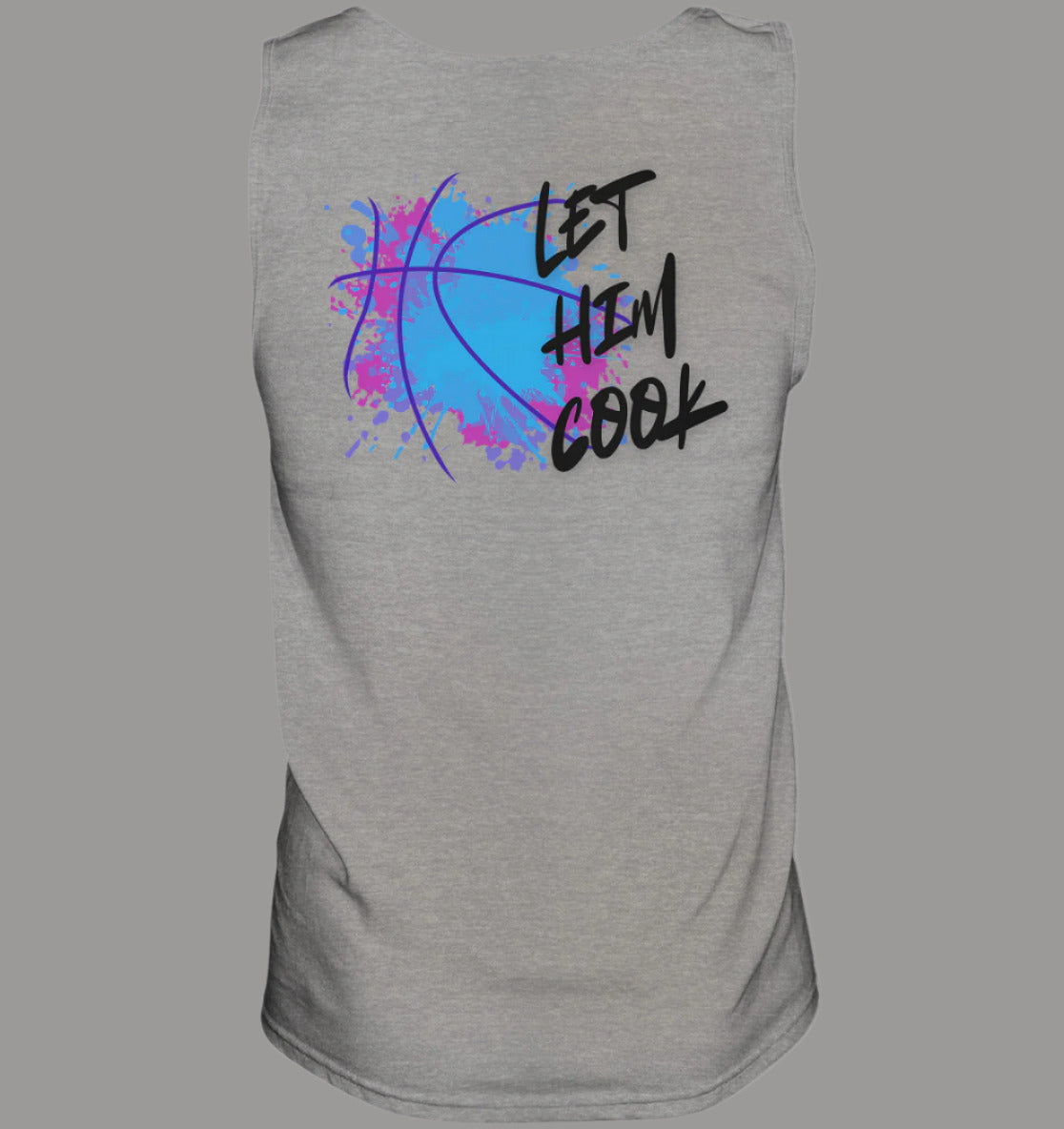 Men`s Tank Top Let him cook