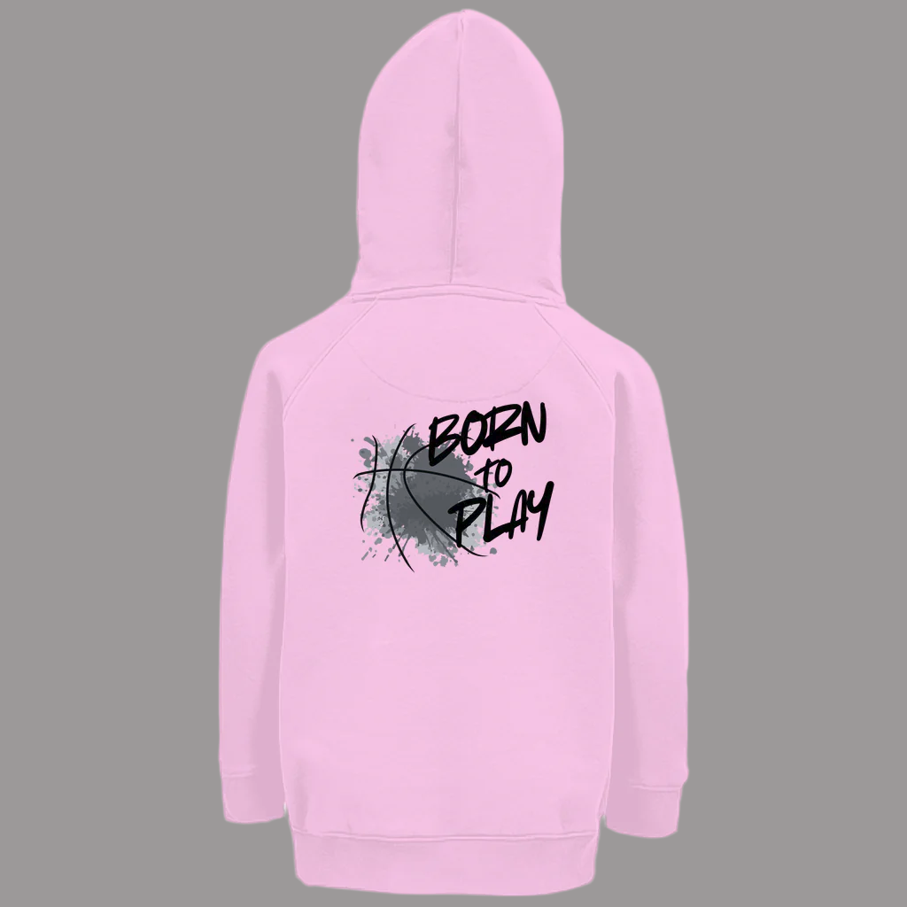 Kids Premium Organic Hoodie Born to Play