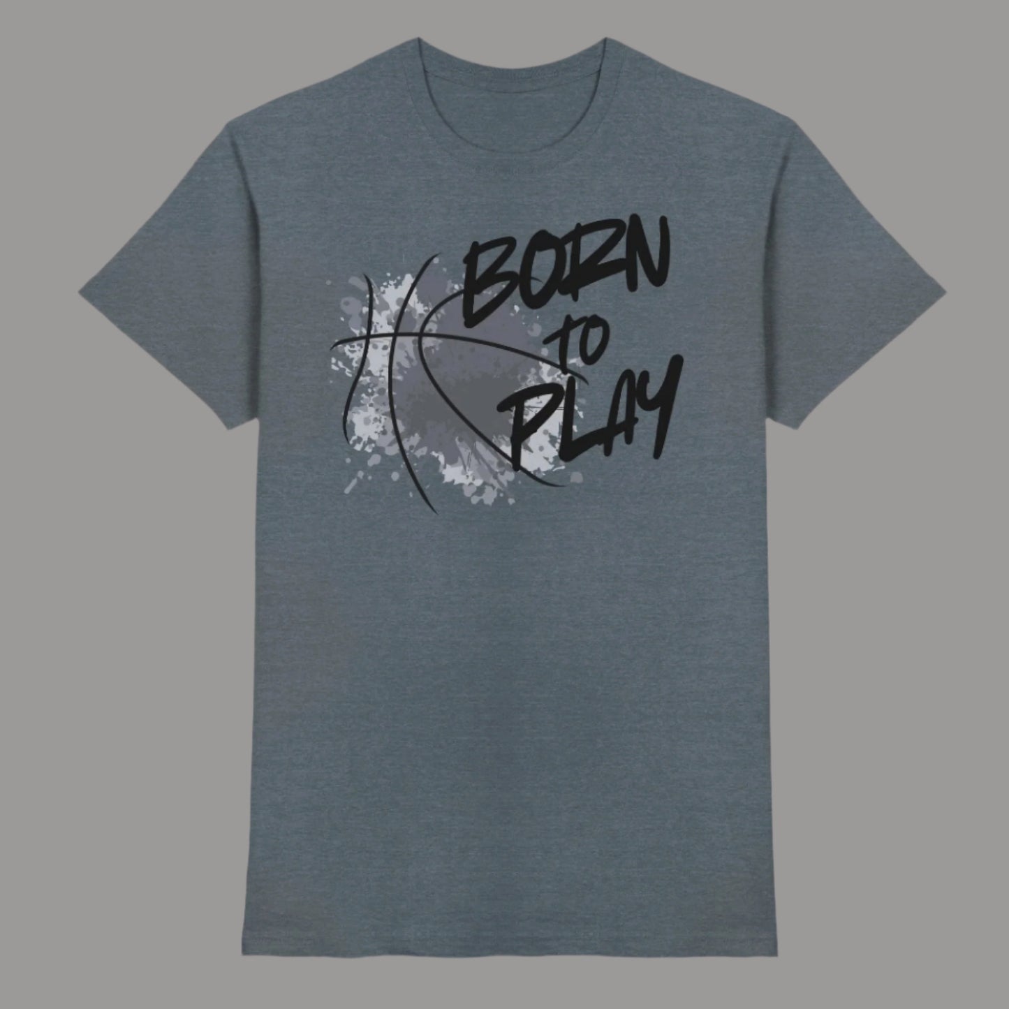 Heavy Cotton T-Shirt Born To Play