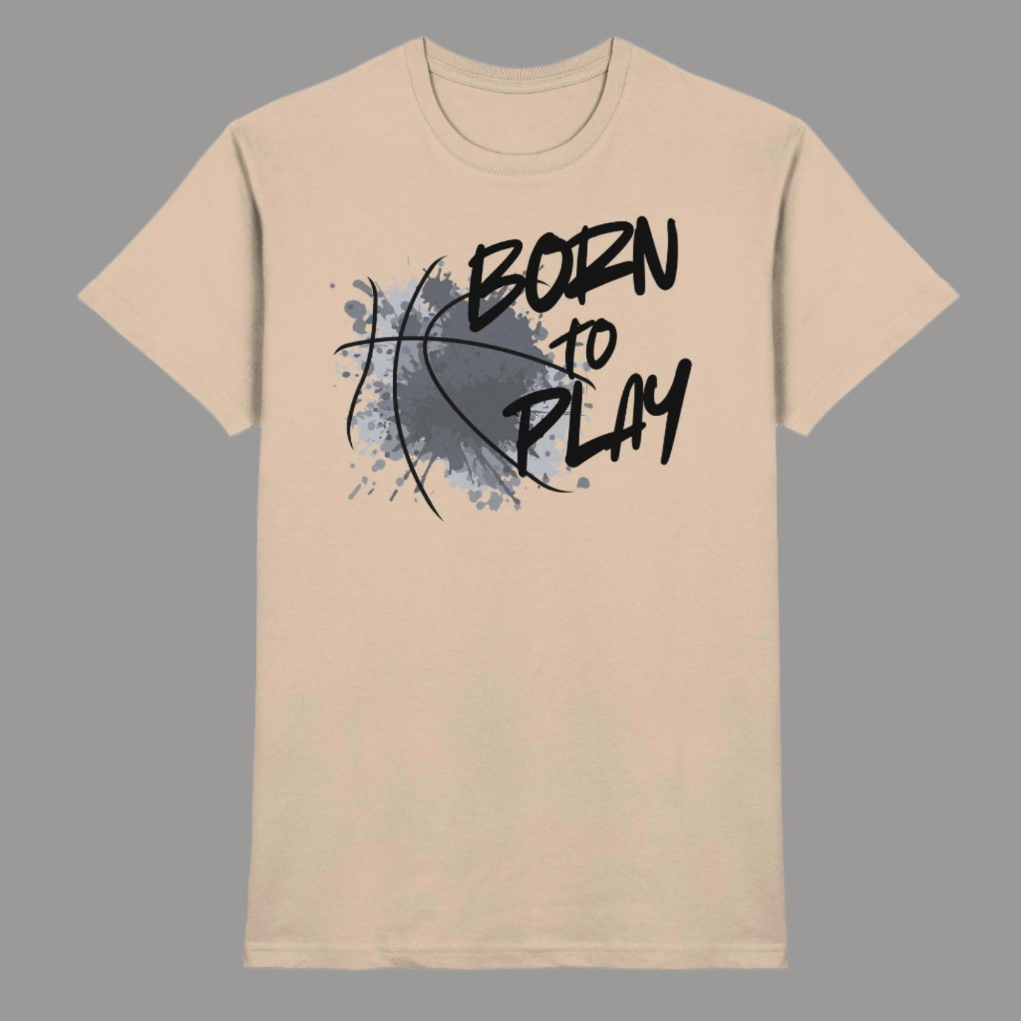 Heavy Cotton T-Shirt Born To Play