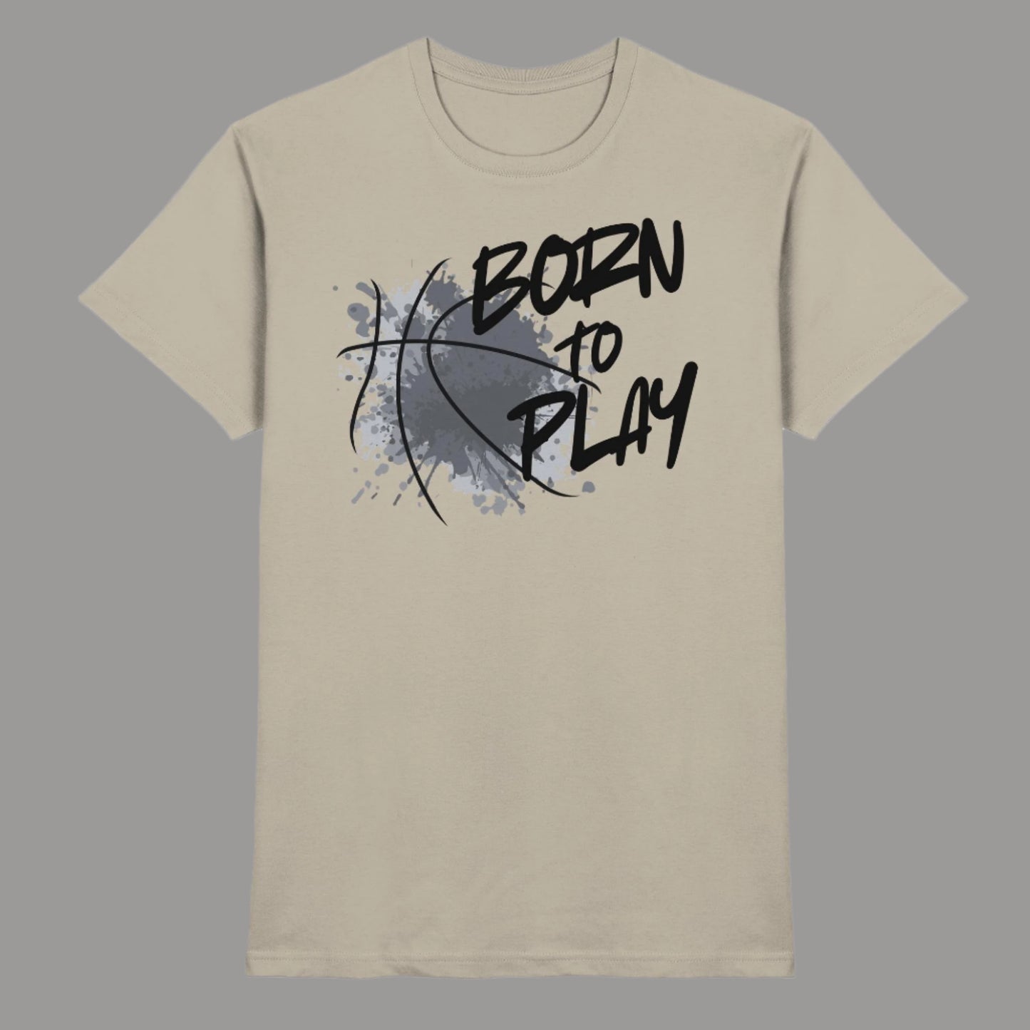 Heavy Cotton T-Shirt Born To Play