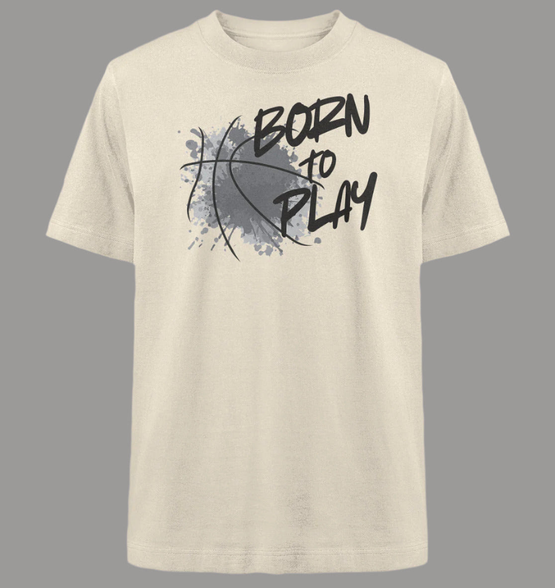 Chemise bio surdimensionnée Born To Play