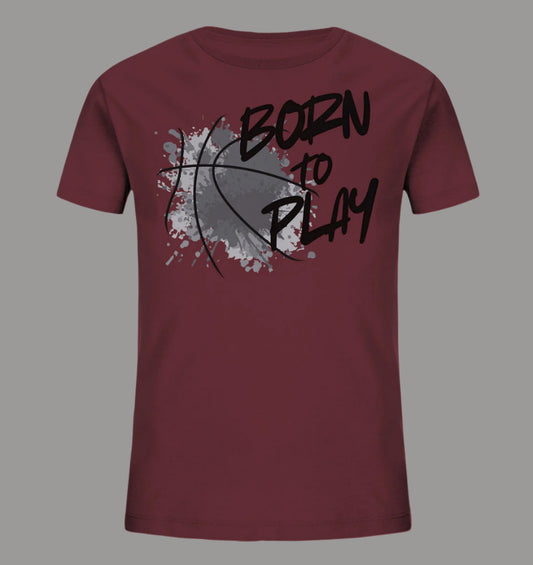 Kids Organic Shirt Born To Play
