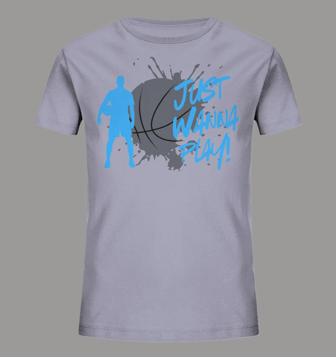 Boys Organic Shirt Just Wanna Play