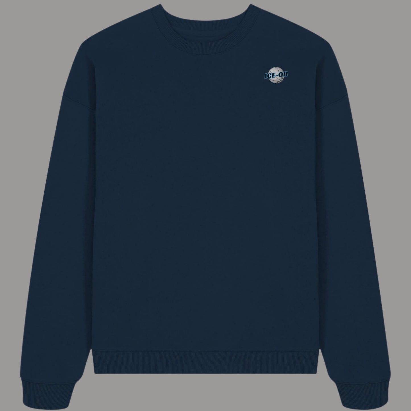 Organic Oversized Sweatshirt Born To Play