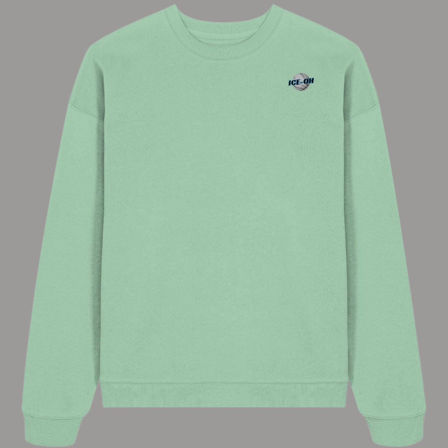 Organic Oversized Sweatshirt Born To Play